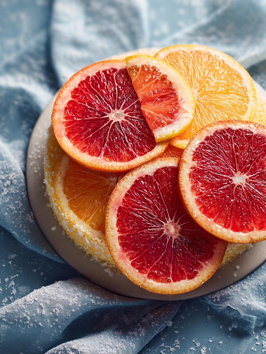 Upside Down Ombre Citrus: 5 Zesty Cake Variations - Upside Down Ombre Citrus - additional detail