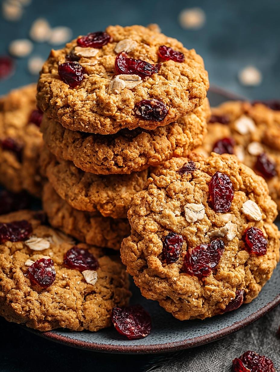 Vegan Oatmeal Cranberry Cookies: 10 Reasons to Indulge - Vegan Oatmeal Cranberry Cookies - main visual representation