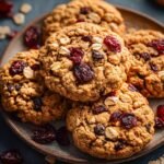 Vegan Oatmeal Cranberry Cookies