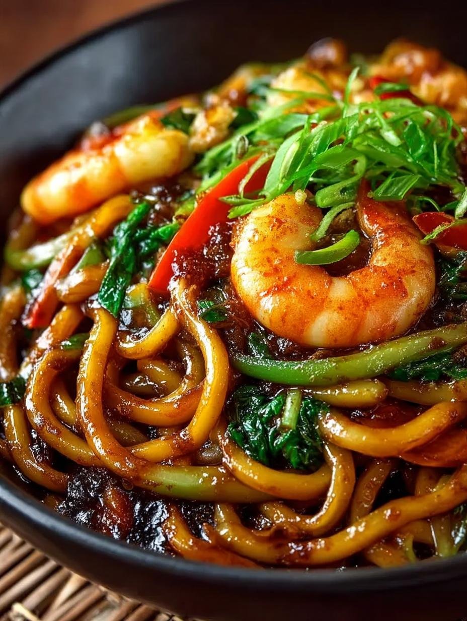 Yaki Udon with Shrimp: 7 Irresistible Flavors to Savor - Yaki Udon with Shrimp - additional detail