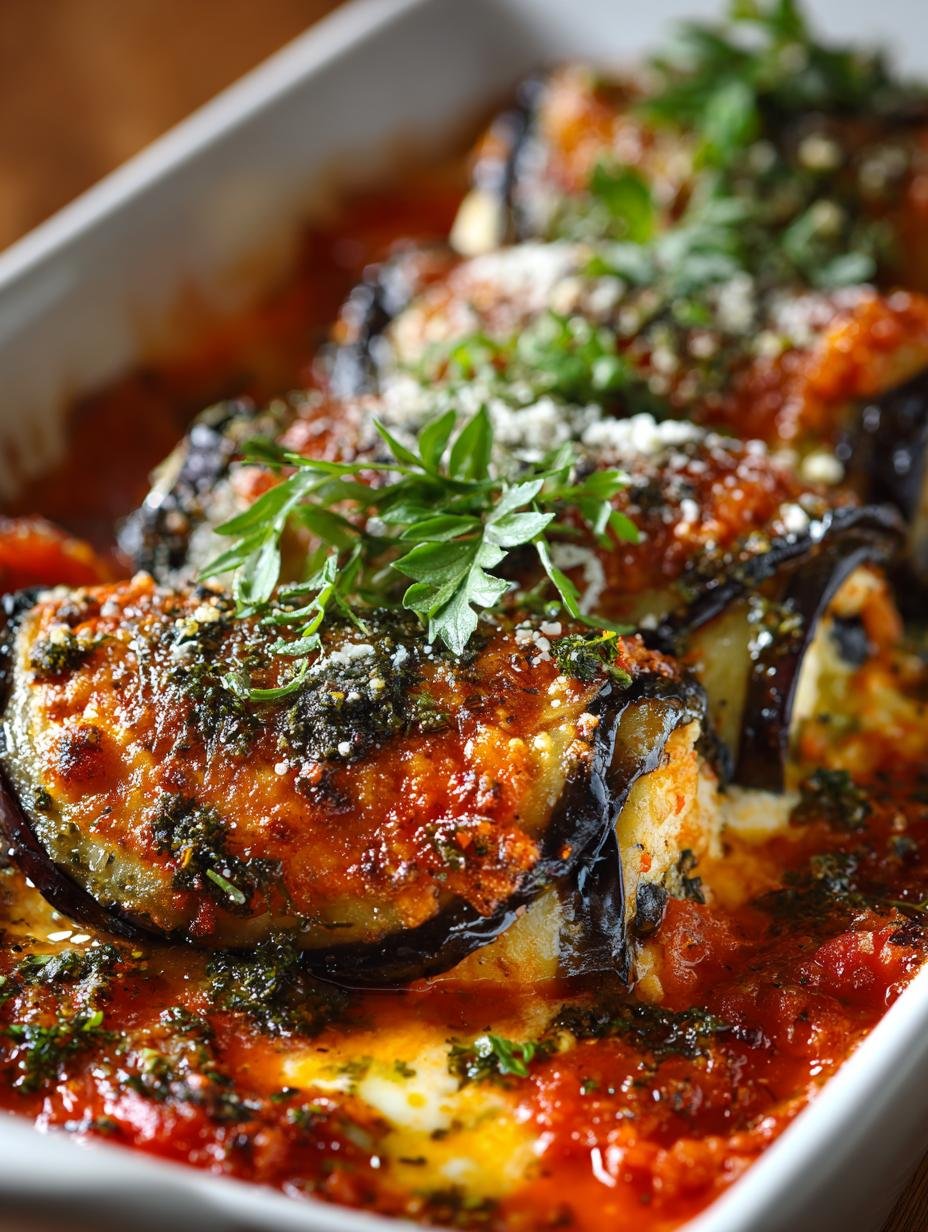 Baked Eggplant Rollatini: 7 Secrets to Perfection - Baked Eggplant Rollatini - additional detail