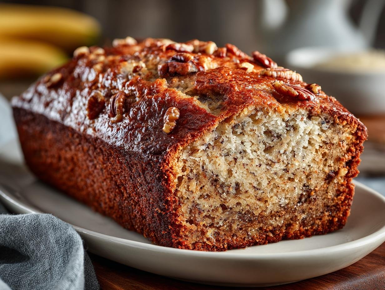 Banana Nut Bread: 7 Secrets for the Best Loaf Ever - Banana Nut Bread - additional detail
