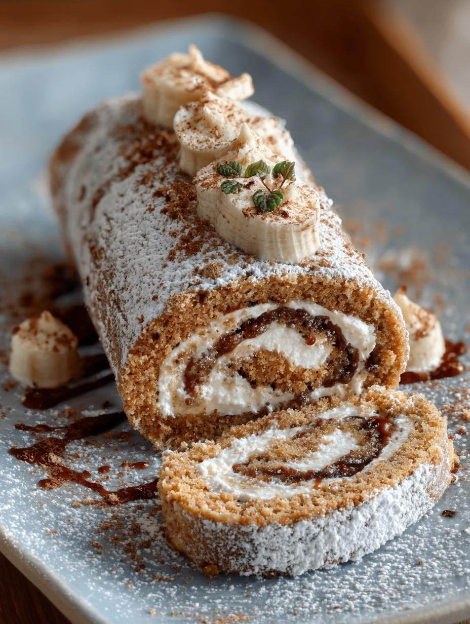 Delicious Banana Roll Cake Recipe to Savor Every Bite