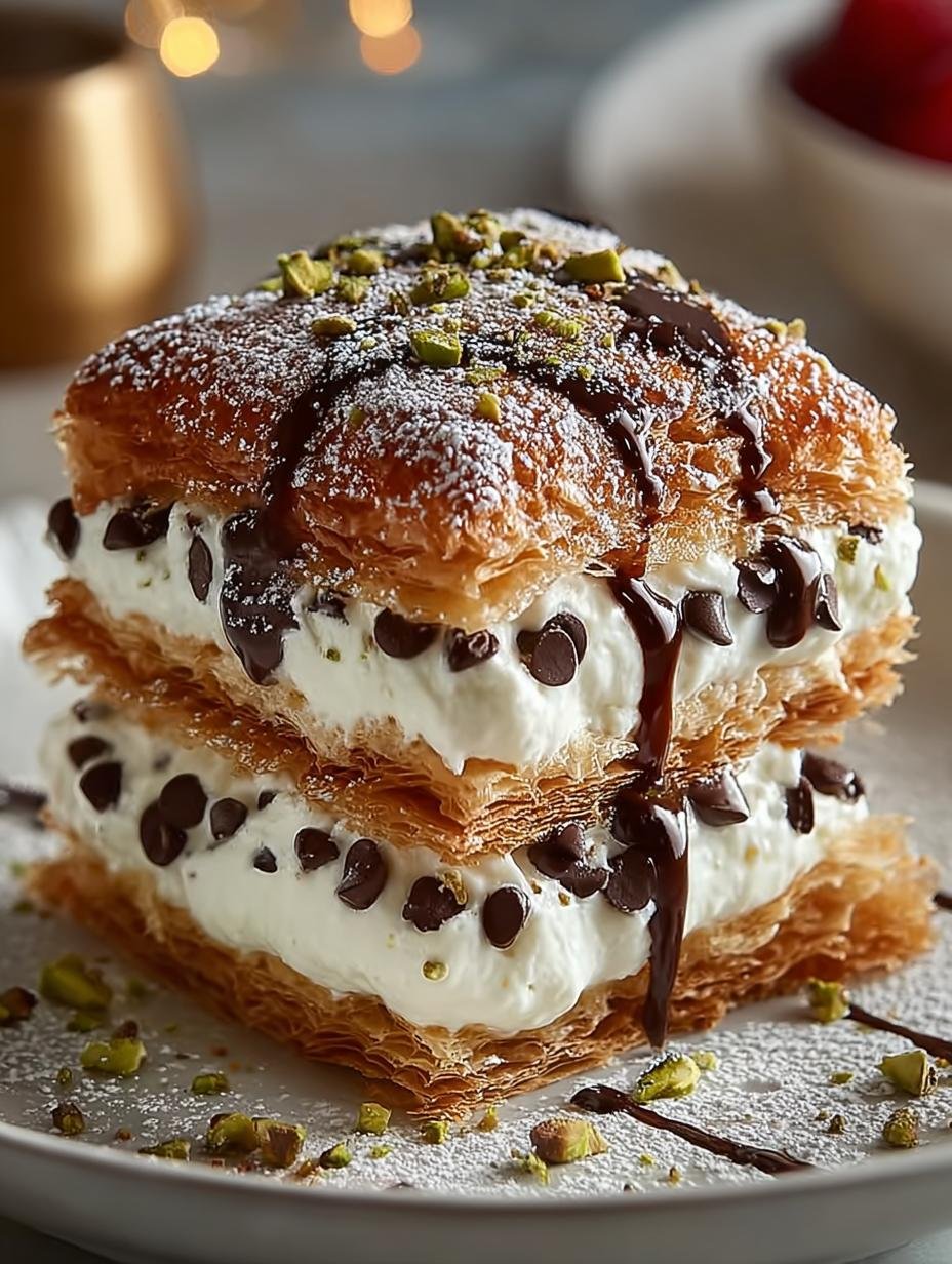 Cannoli Squares