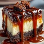 Caramel Brownie Cheesecake
