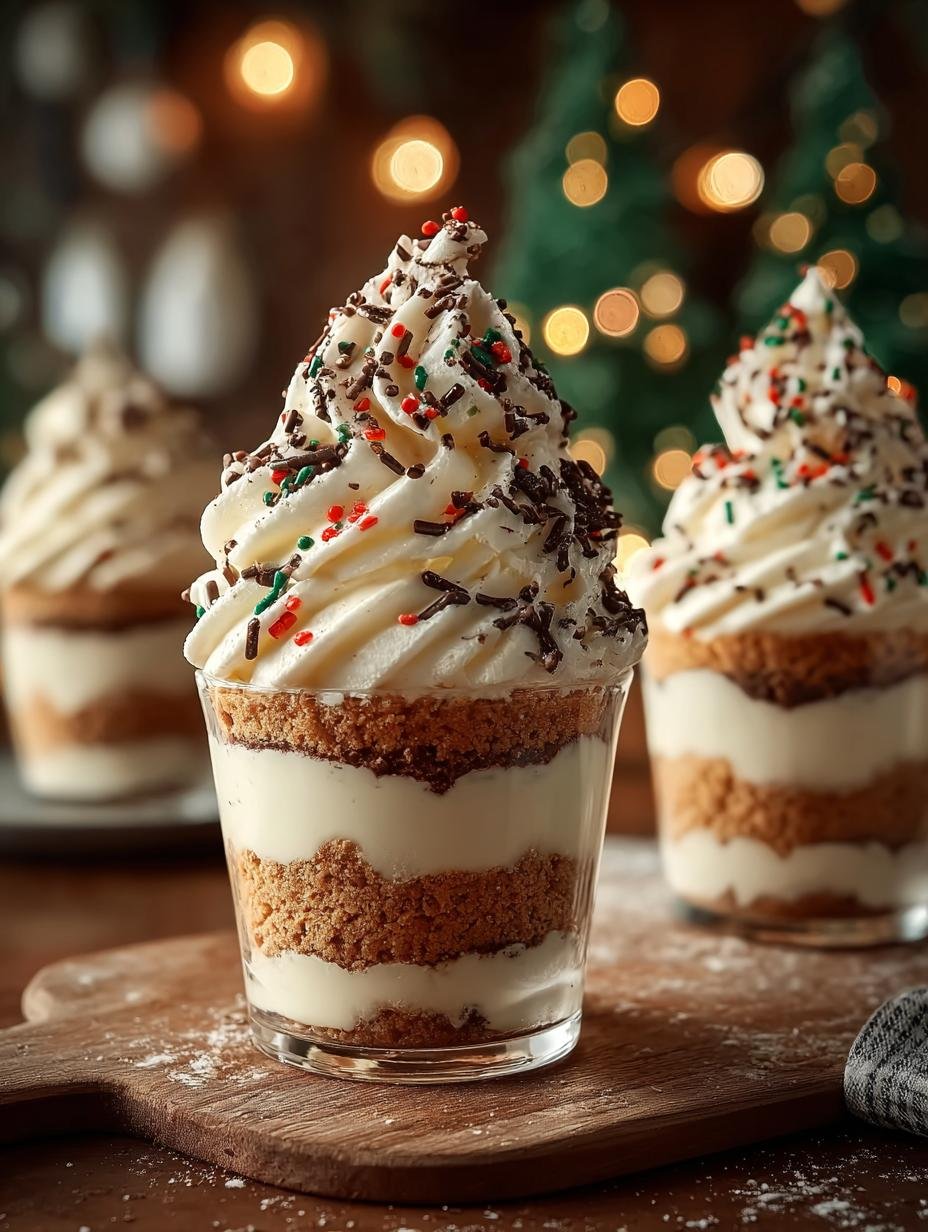 Delicious Christmas Dirt Cups for Festive Celebrations