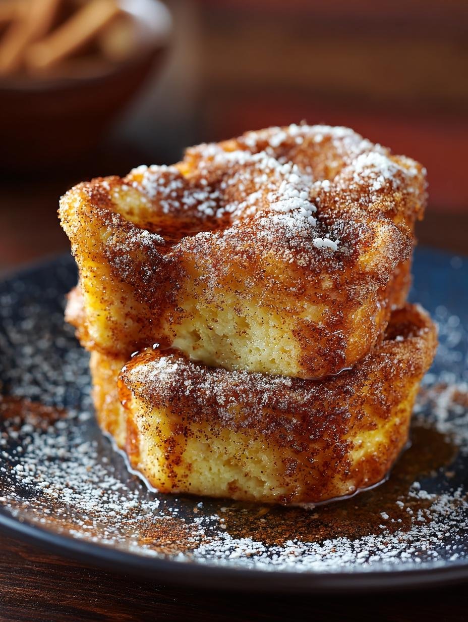 Cinnamon Sugar French Toast Muffins: 12 Irresistible Bites - Cinnamon Sugar French Toast - additional detail