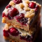 Cranberry Crumble Bars