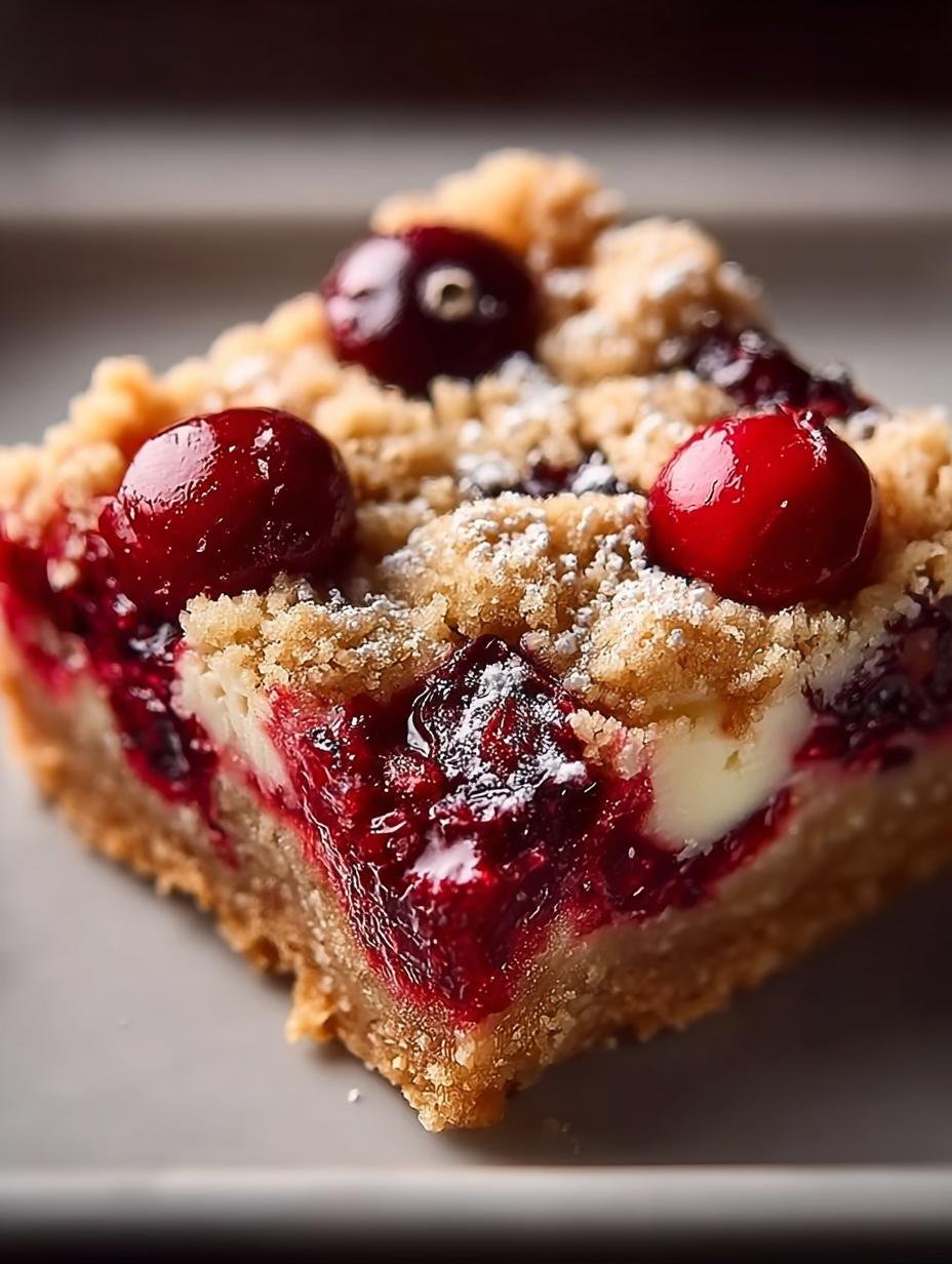 Cranberry Crumble Bars: 5 Irresistible Treats to Try - Cranberry Crumble Bars - additional detail