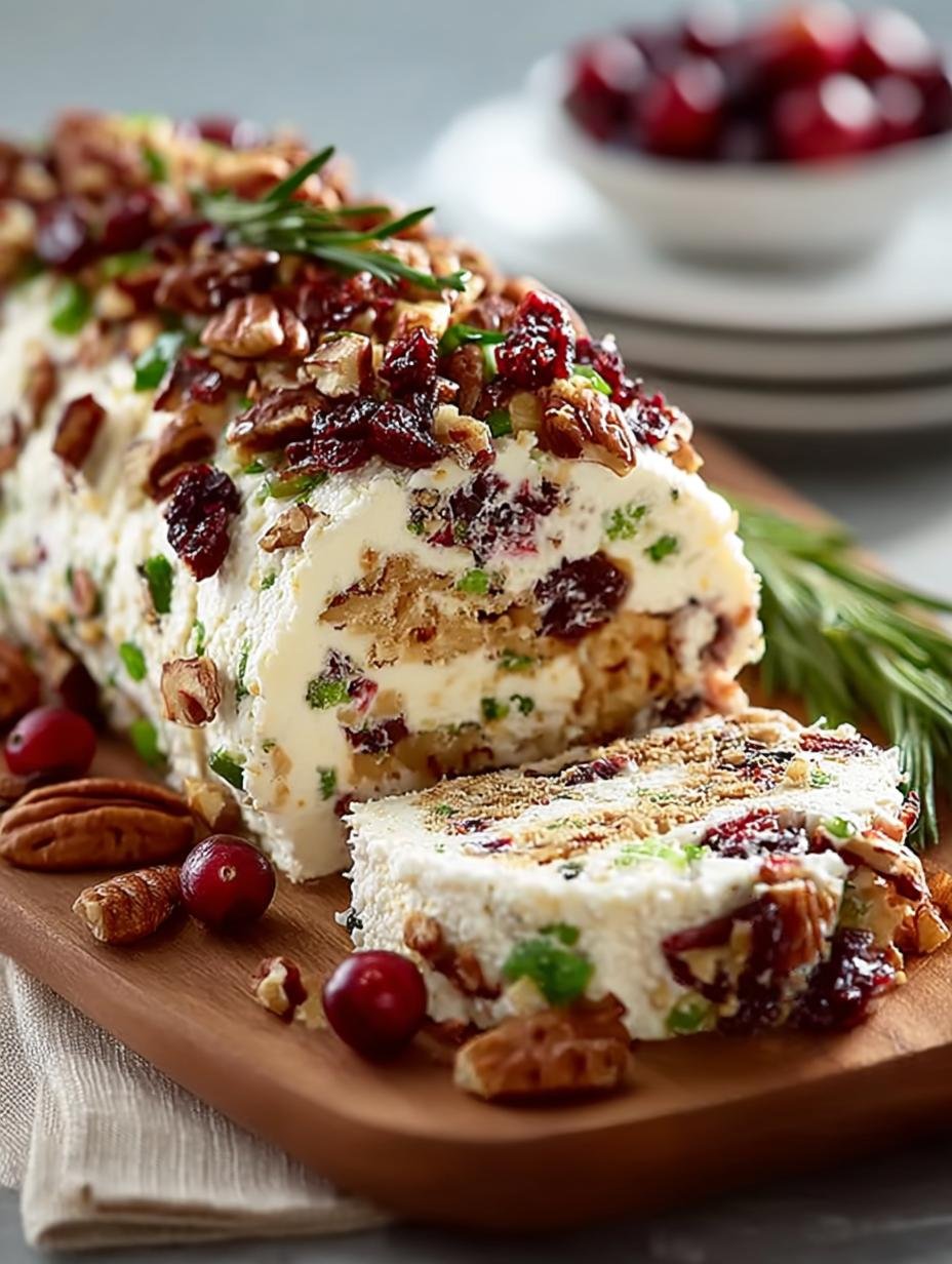Cranberry Pecan Cheese Log: 7 Steps to Festive Flavor - Cranberry Pecan Cheese Log - main visual representation