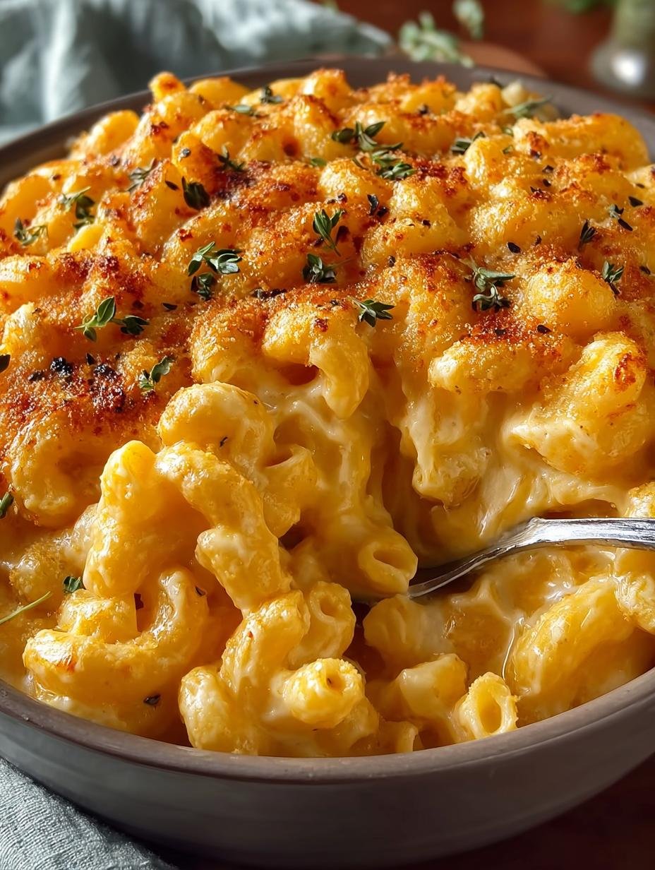 Delicious Creamy Vegan Mac Cheese in 35 Minutes - Creamy Vegan Mac Cheese - main visual representation