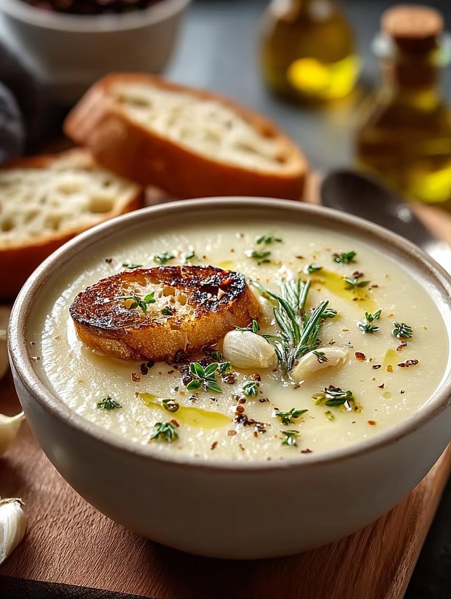 French Garlic Soup