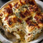 French Onion Chicken Lasagna