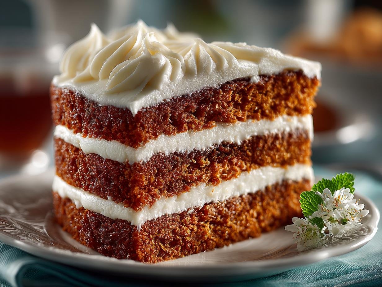 Gingerbread Cake with Luscious Cream Cheese Frosting - Gingerbread Cake with Luscious - main visual representation