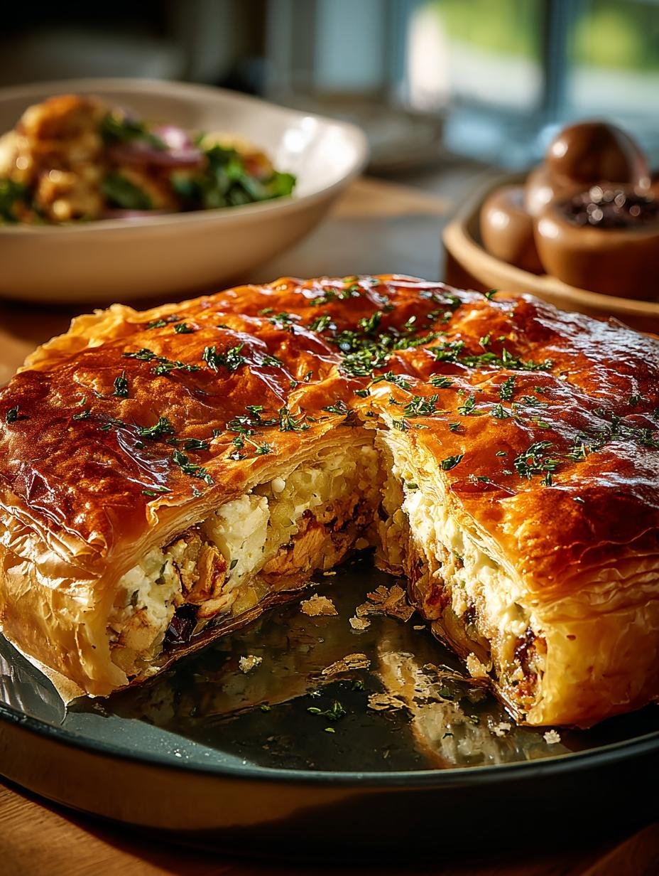 Greek Chicken Pie Rick: 10 Irresistible Flavor Layers - Greek Chicken Pie Rick - main visual representation