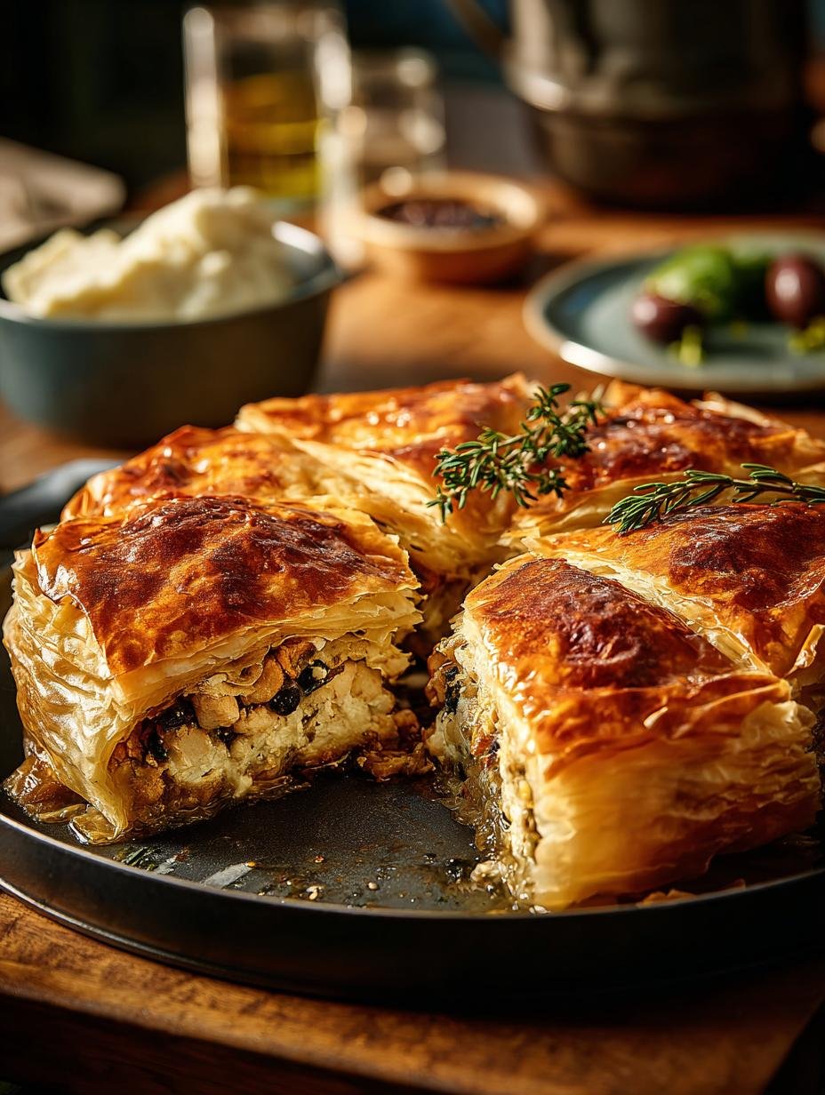 Greek Chicken Pie Rick: 10 Irresistible Flavor Layers - Greek Chicken Pie Rick - additional detail