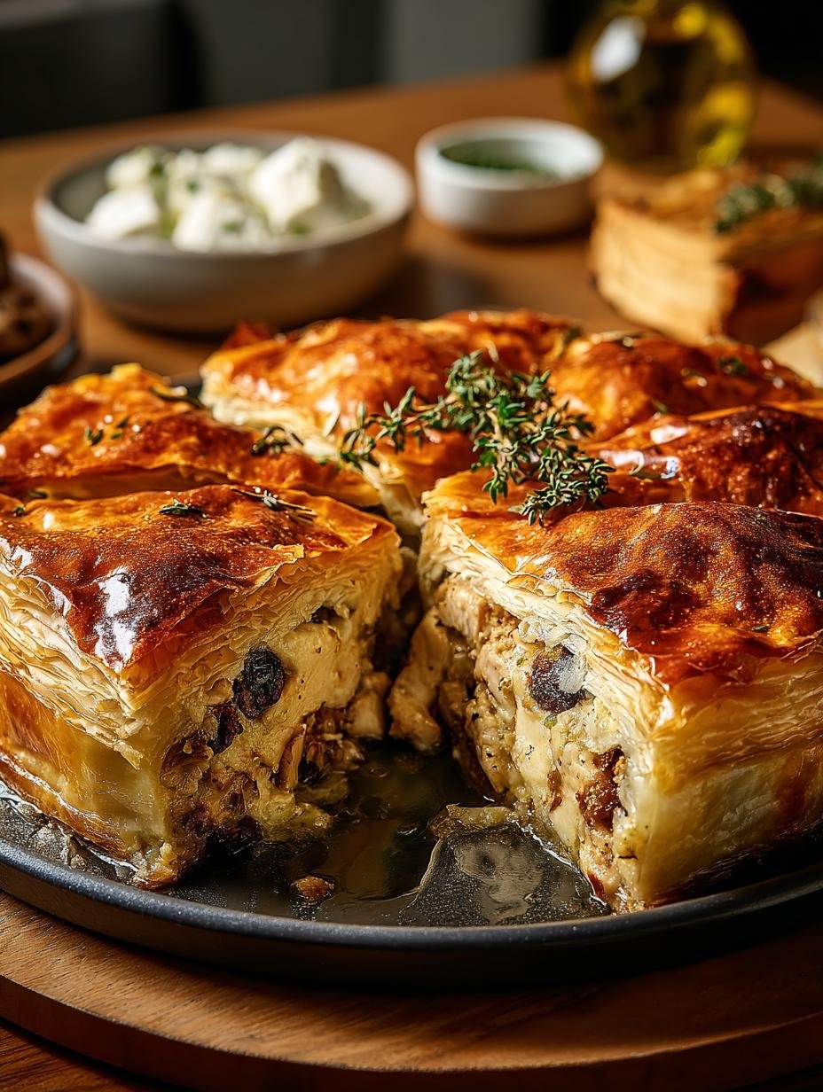 Greek Chicken Pie Rick: 10 Irresistible Flavor Layers