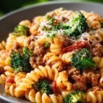 Ground Turkey Broccoli Pasta