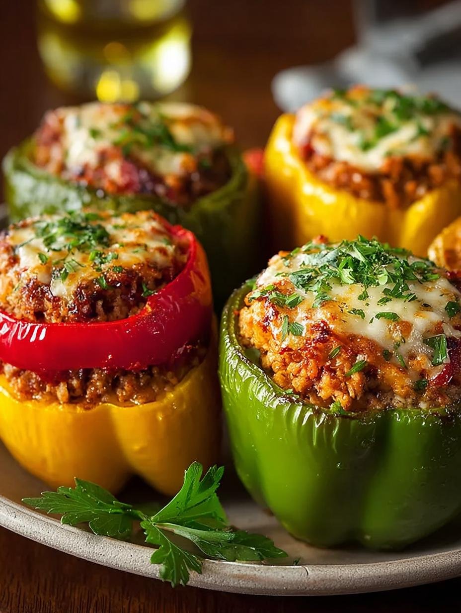 Ground Turkey Stuffed Peppers: A Comforting Delight - Ground Turkey Stuffed Peppers - main visual representation