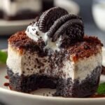 Healthy Bake Oreo Cheesecake