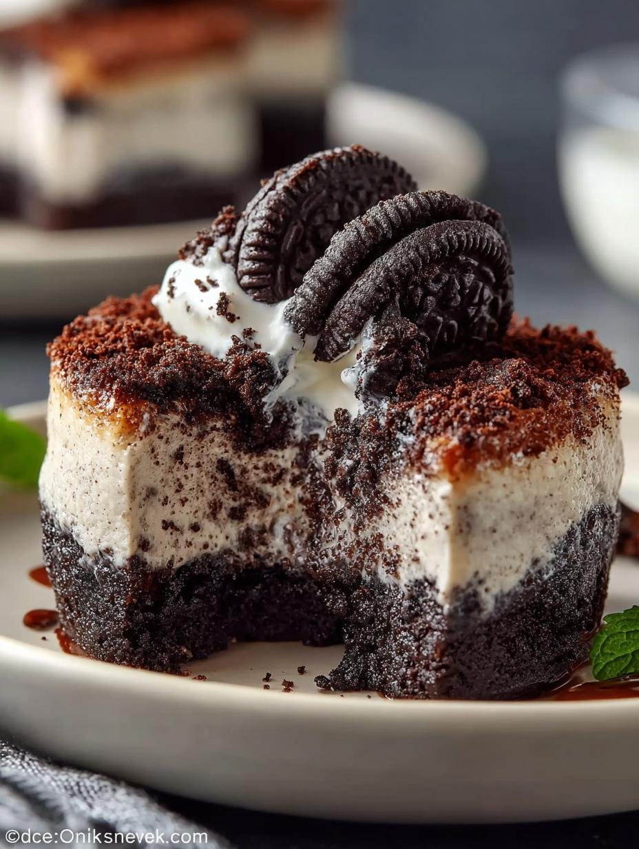 Healthy Bake Oreo Cheesecake: 12 Guilt-Free Bites