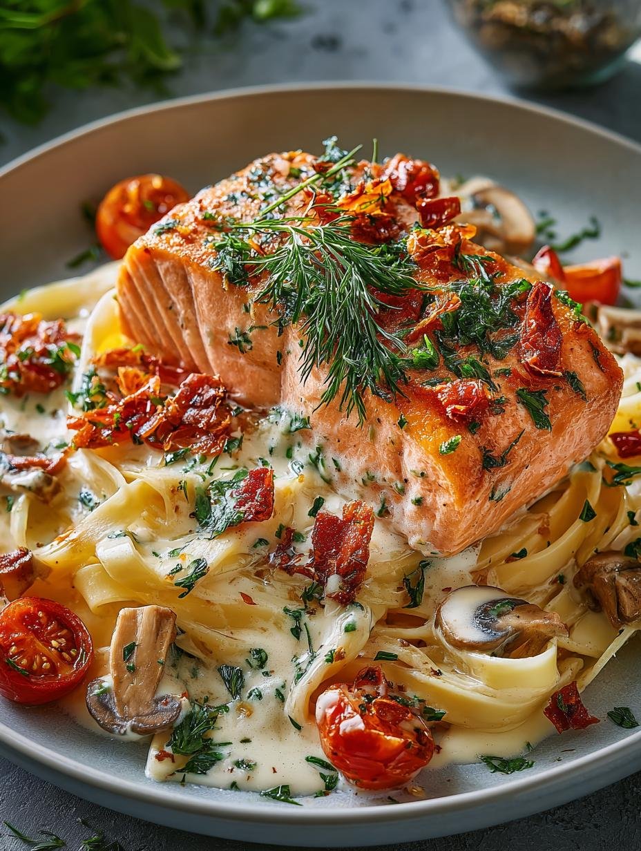 Healthy Creamy Tuscan Salmon: 5 Simple Steps - Healthy Creamy Tuscan Salmon - additional detail