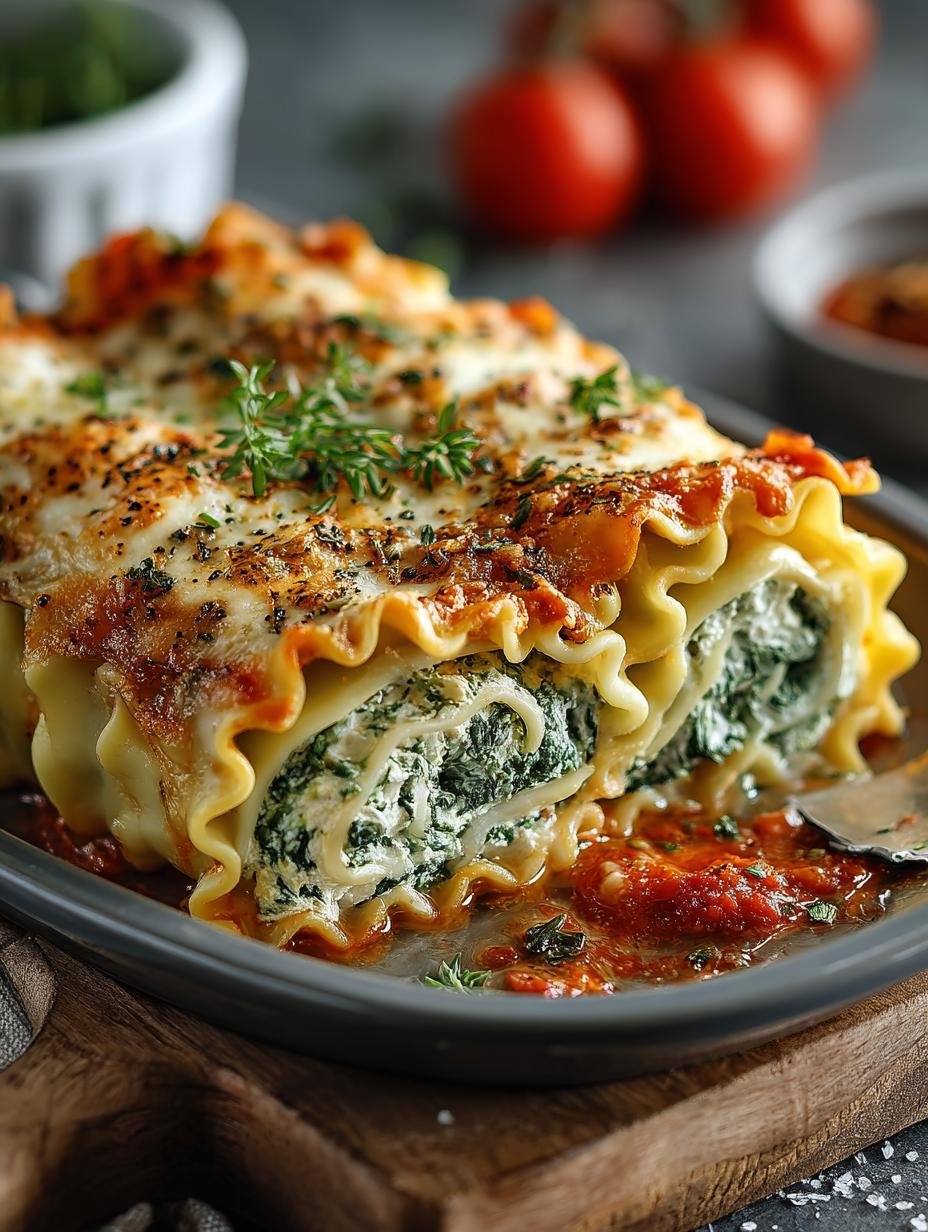 Herb Spinach Lasagna Roll: 7 Irresistible Steps to Deliciousness - Herb Spinach Lasagna Roll - main visual representation