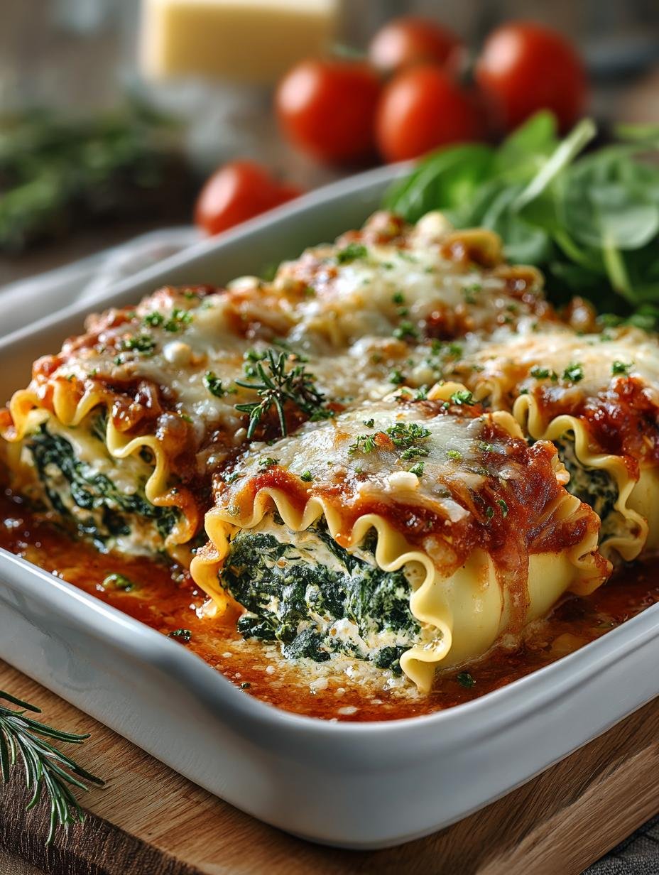 Herb Spinach Lasagna Roll: 7 Irresistible Steps to Deliciousness