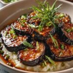 Irresistible Sticky Garlic Eggplant