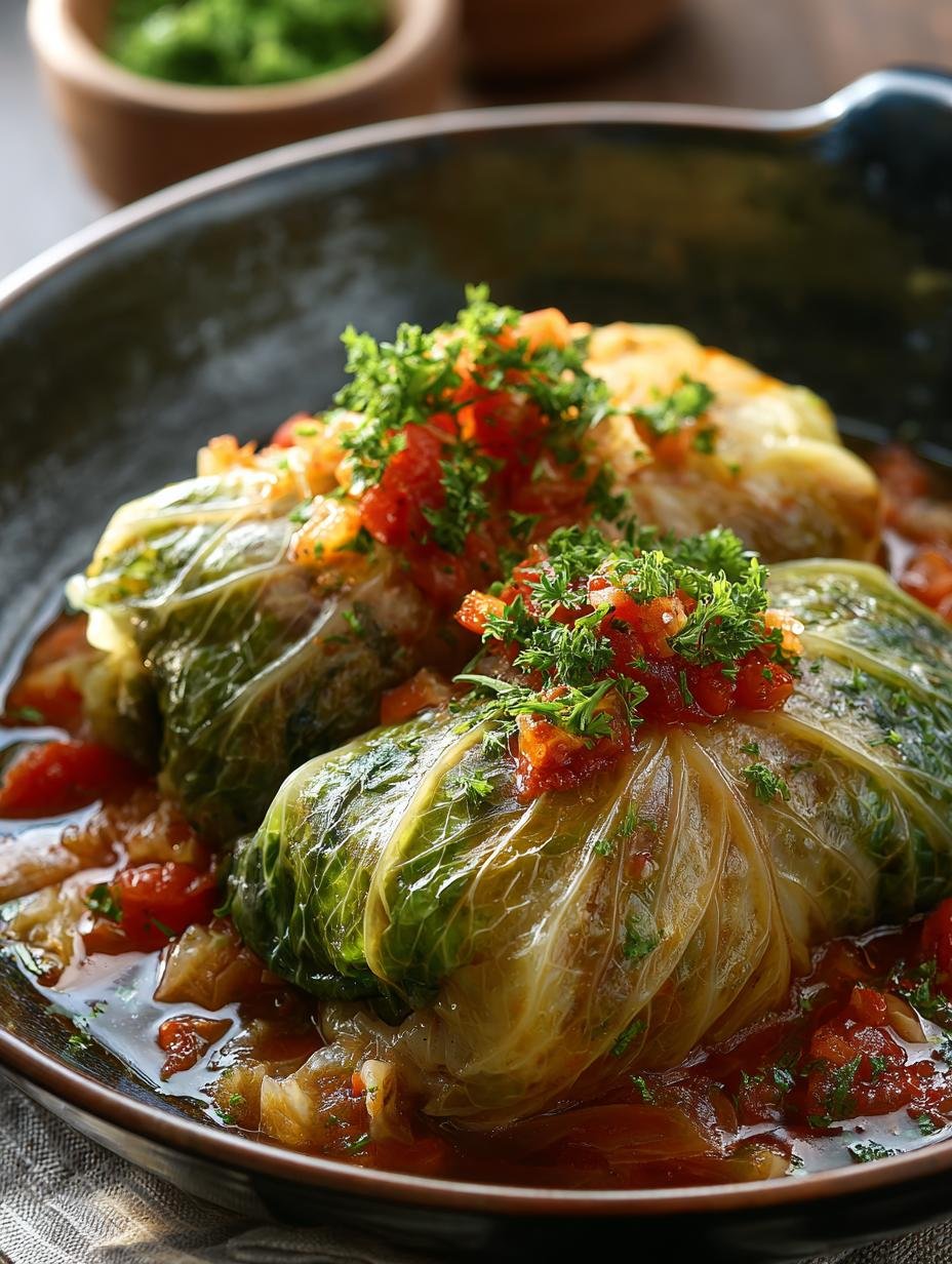 Kohlrouladen German Stuffed Cabbage Rolls Recipe Magic - Kohlrouladen German Stuffed Cabbage - main visual representation