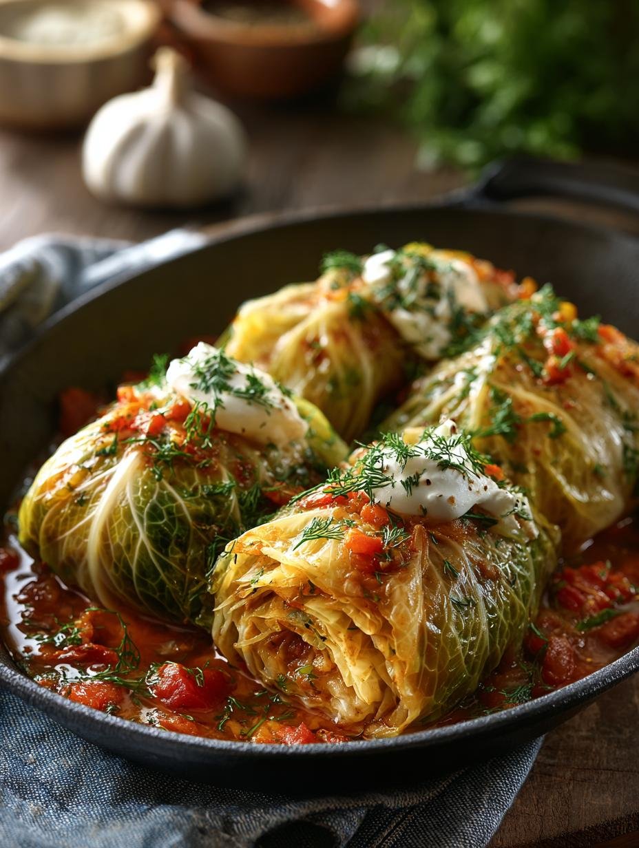Kohlrouladen German Stuffed Cabbage Rolls Recipe Magic - Kohlrouladen German Stuffed Cabbage - additional detail