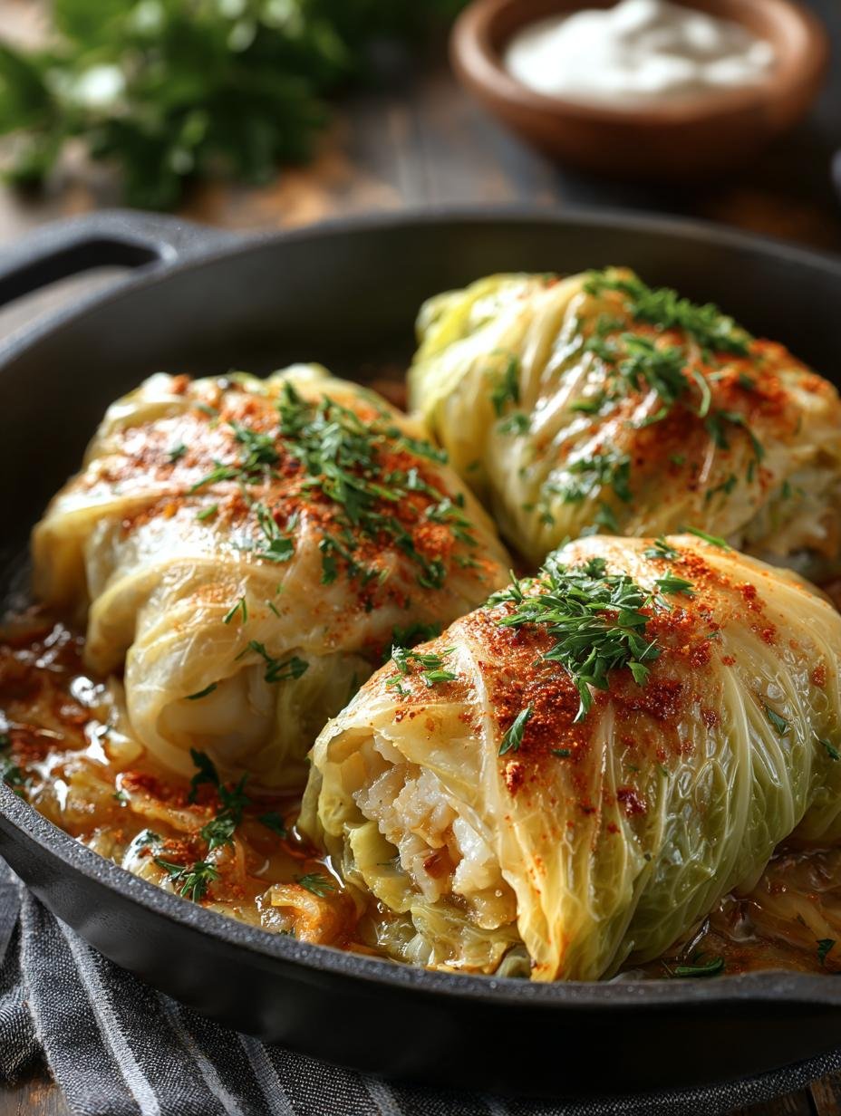 Kohlrouladen German Stuffed Cabbage