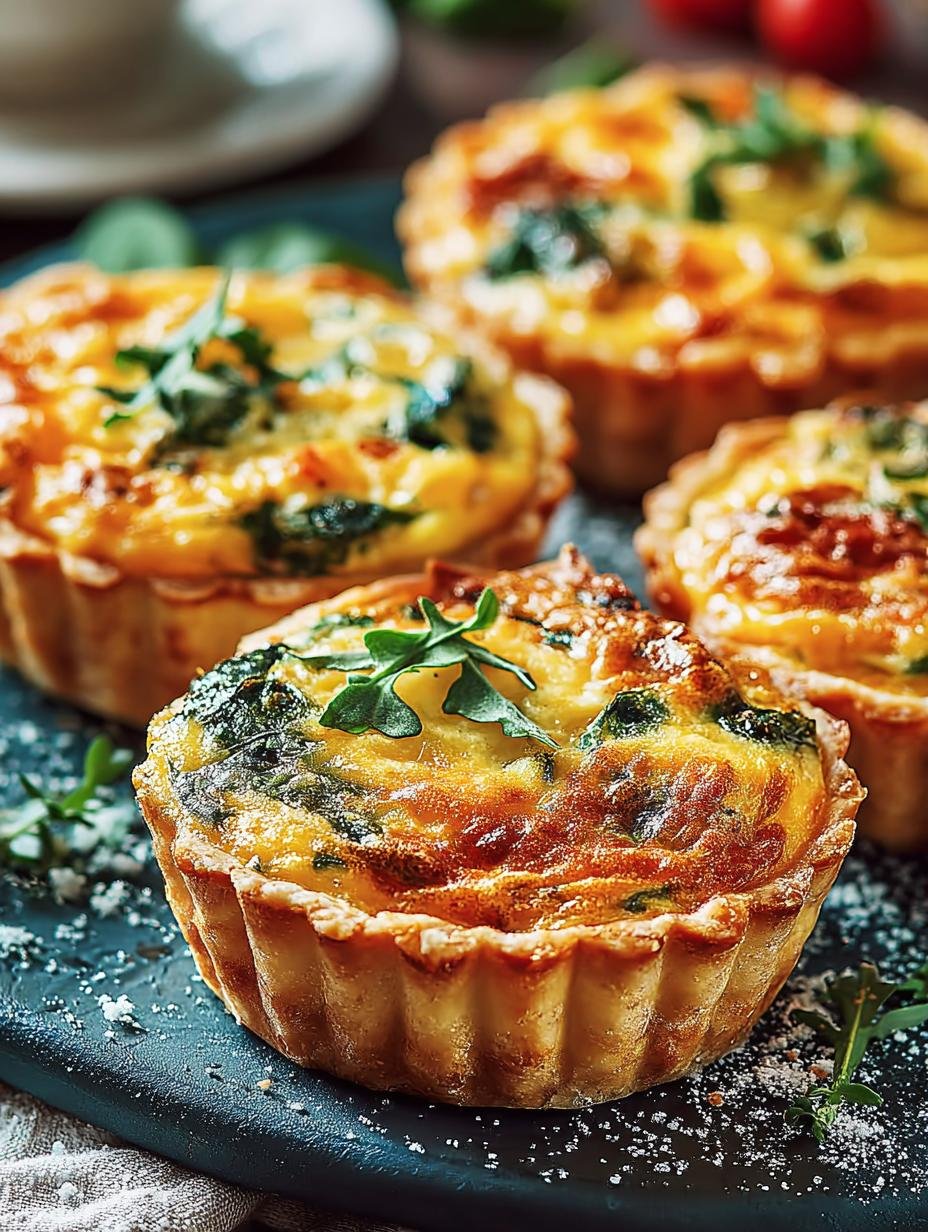 Mini Quiches: 24 Delicious Bite-Sized Snacks for Any Occasion - Mini Quiches - additional detail