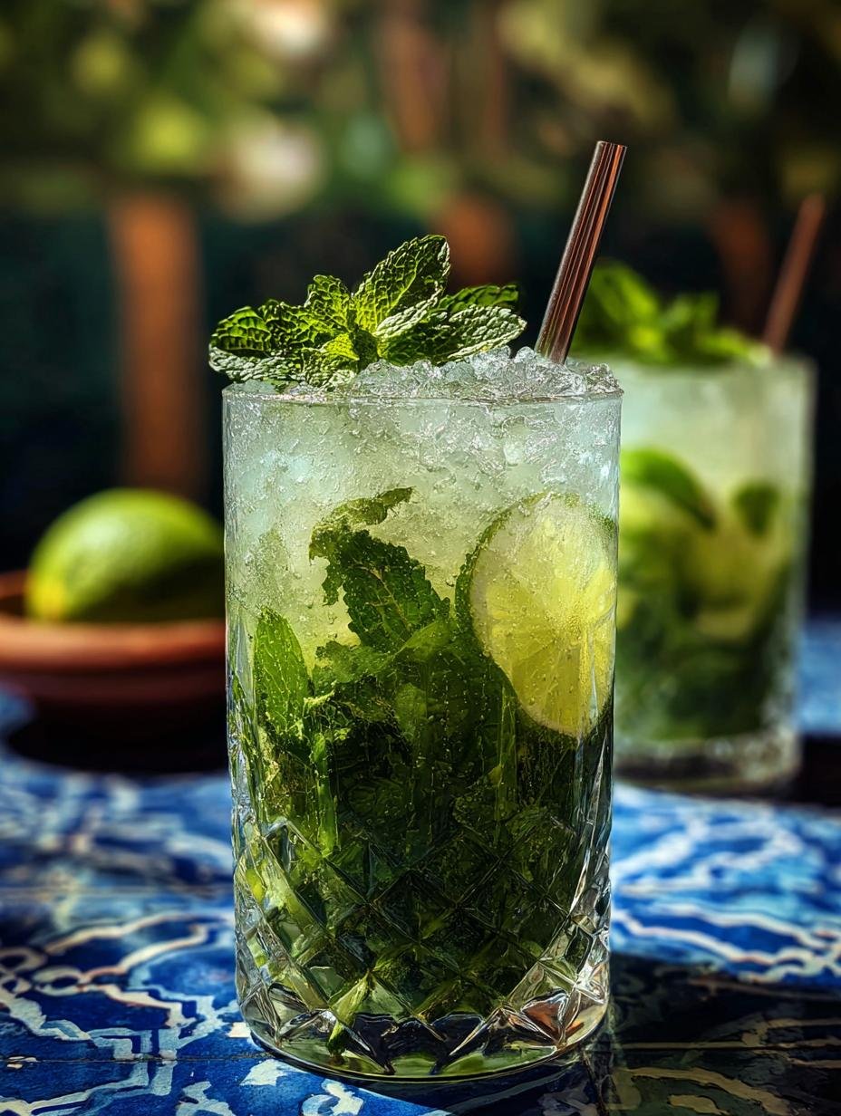 Delightful Moroccan Mint Cooler Recipe for Hot Days - Moroccan Mint Cooler - additional detail