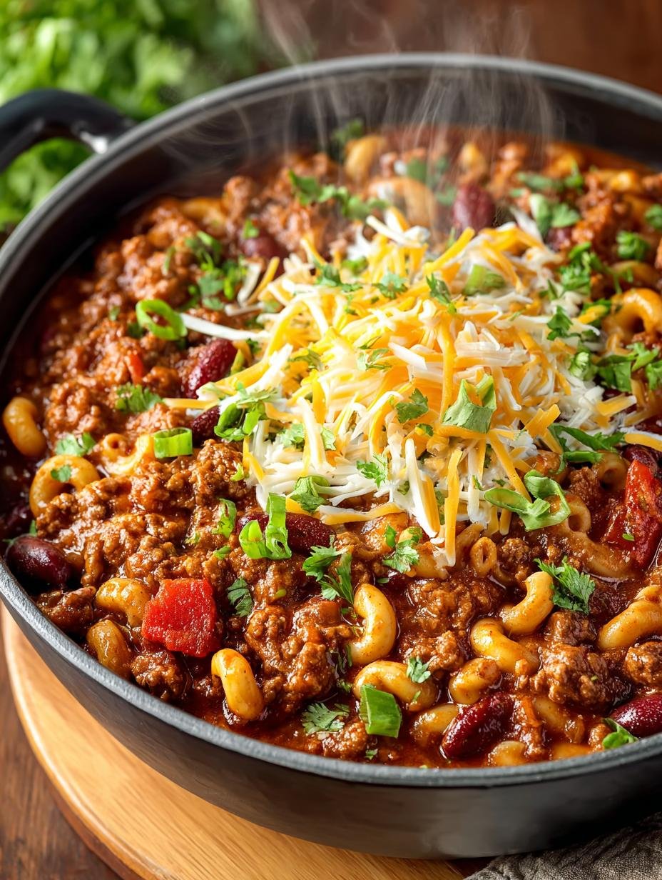 One Pot Mac Chili: 30-Minute Cheesy Comfort Food - One Pot Mac Chili - main visual representation