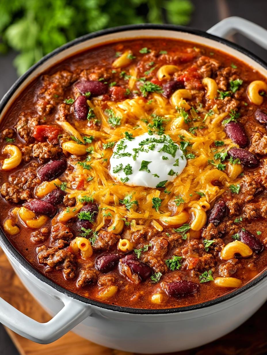 One Pot Mac Chili: 30-Minute Cheesy Comfort Food