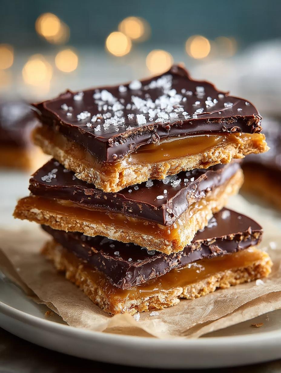 Delicious Ritz Cracker Toffee: 10-Minute Recipe - Ritz Cracker Toffee - additional detail