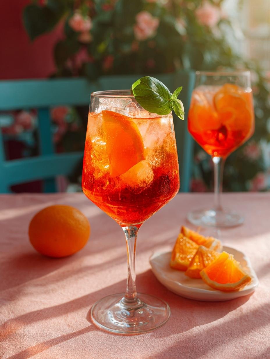 Rose Aperol Spritz Cocktail: 5 Refreshing Variations to Try - Rose Aperol Spritz Cocktail - additional detail