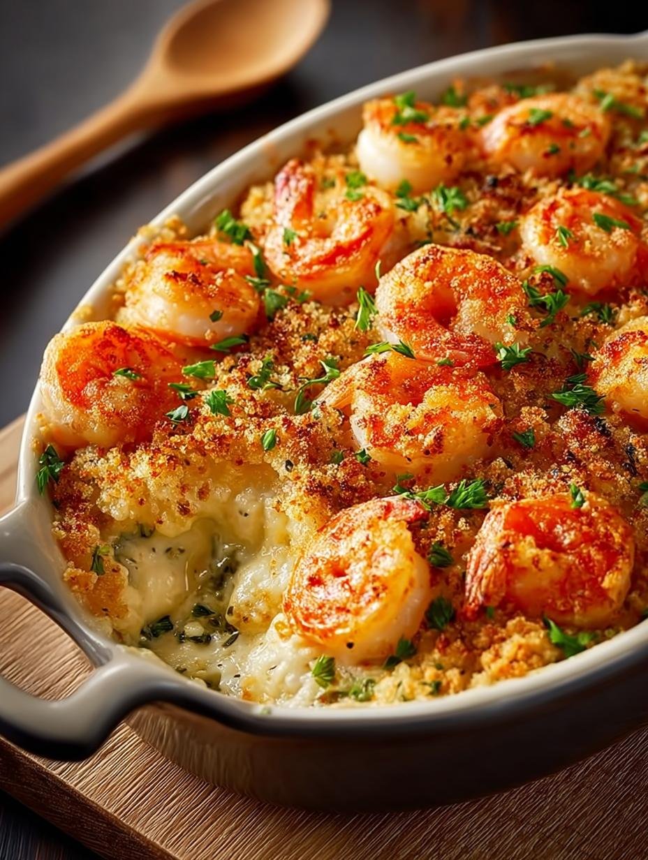 Delicious Shrimp Casserole for Cozy Nights - Shrimp Casserole - main visual representation