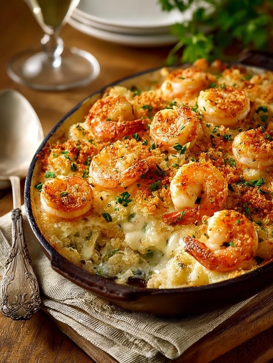 Delicious Shrimp Casserole for Cozy Nights - Shrimp Casserole - additional detail