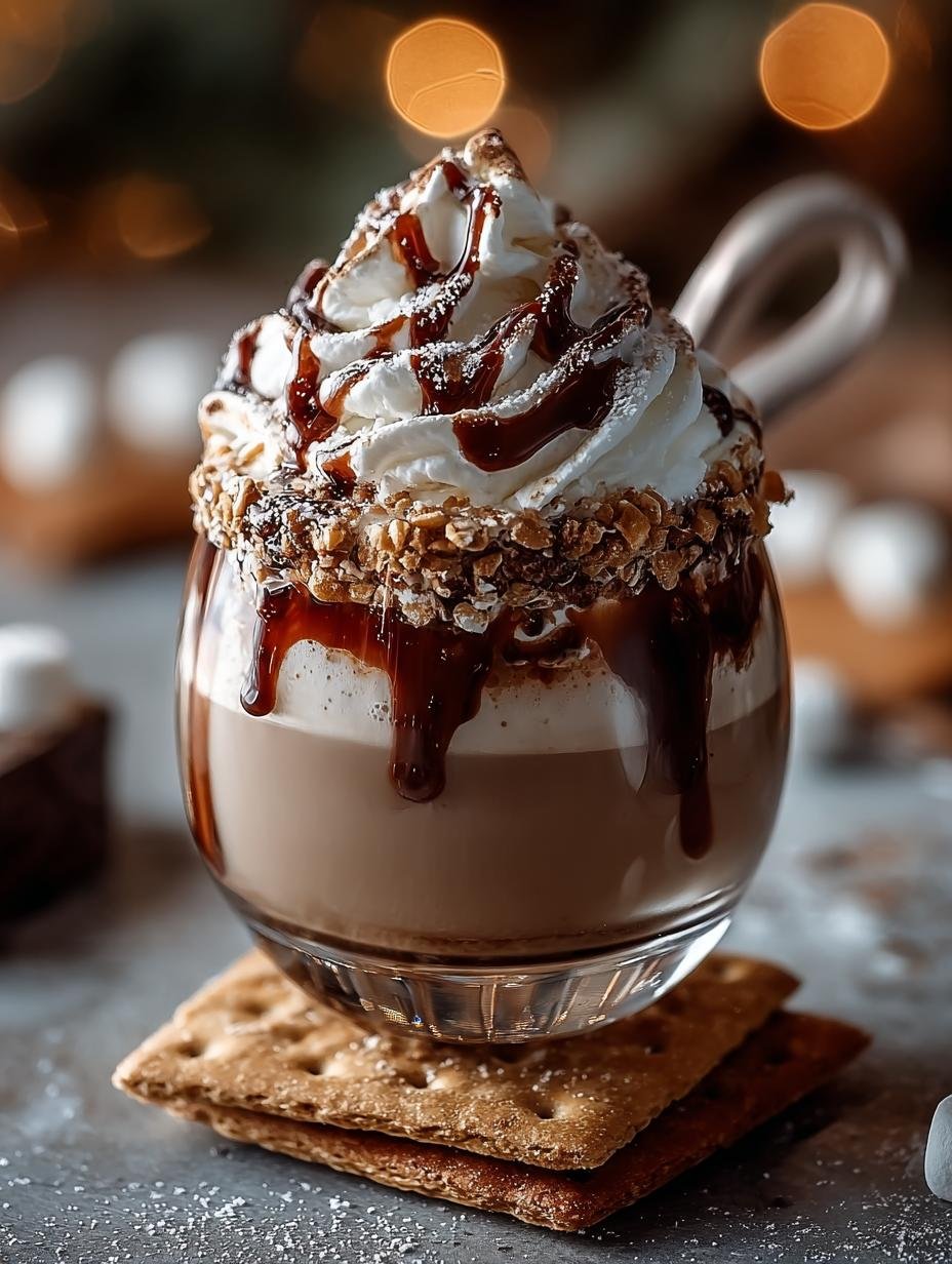 Delicious Smores Whipped Hot Cocoa Recipe for Winter Nights - Smores Whipped Hot Cocoa - main visual representation