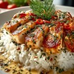 Smothered Chicken Rice