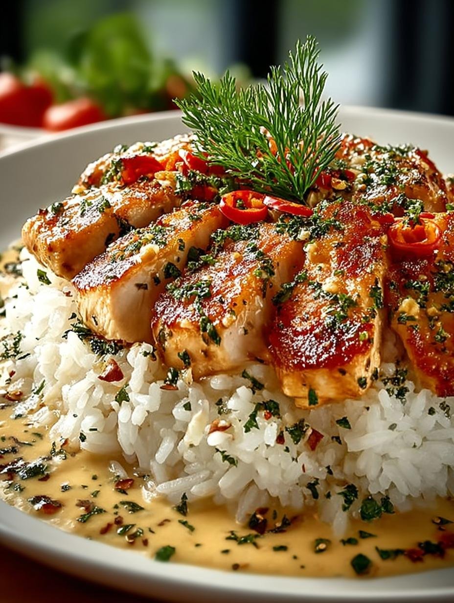 Smothered Chicken Rice: A Comforting Family Favorite