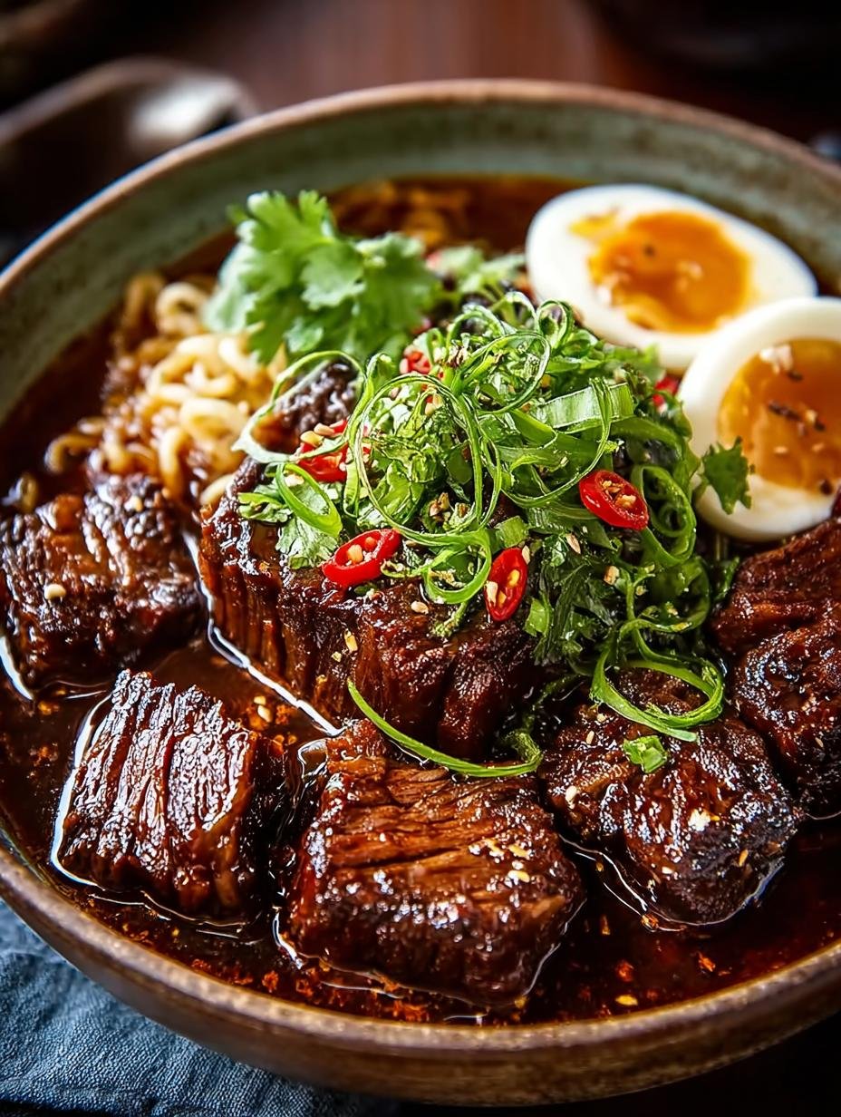 Spicy Miso Braised Beef: 10 Steps to Comforting Perfection - Spicy Miso Braised Beef - additional detail
