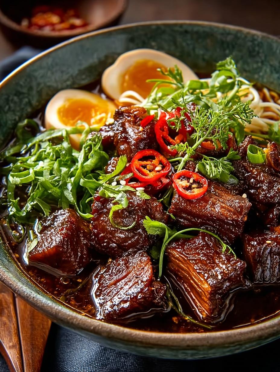 Spicy Miso Braised Beef: 10 Steps to Comforting Perfection