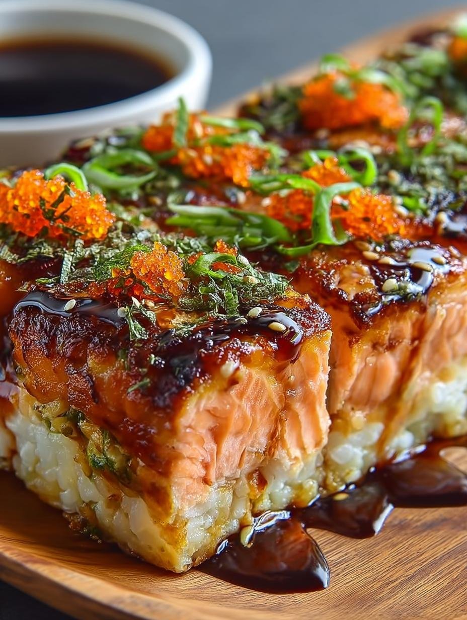 Delicious Spicy Salmon Sushi Bake Recipe to Savor - Spicy Salmon Sushi Bake - additional detail