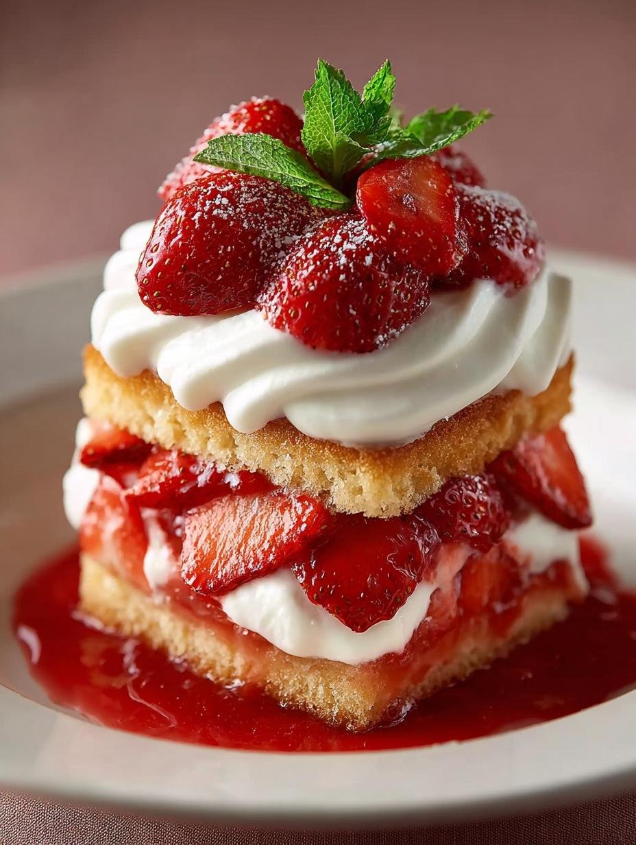 Delicious Strawberry Shortcake: 8 Layers of Joy - Strawberry Shortcake - main visual representation