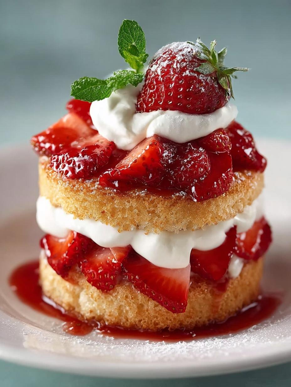 Delicious Strawberry Shortcake: 8 Layers of Joy