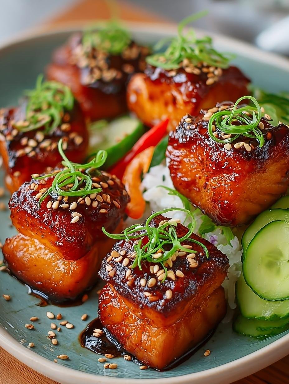 Delicious Teriyaki Salmon Bites: Quick and Easy Recipe - Teriyaki Salmon Bites - additional detail