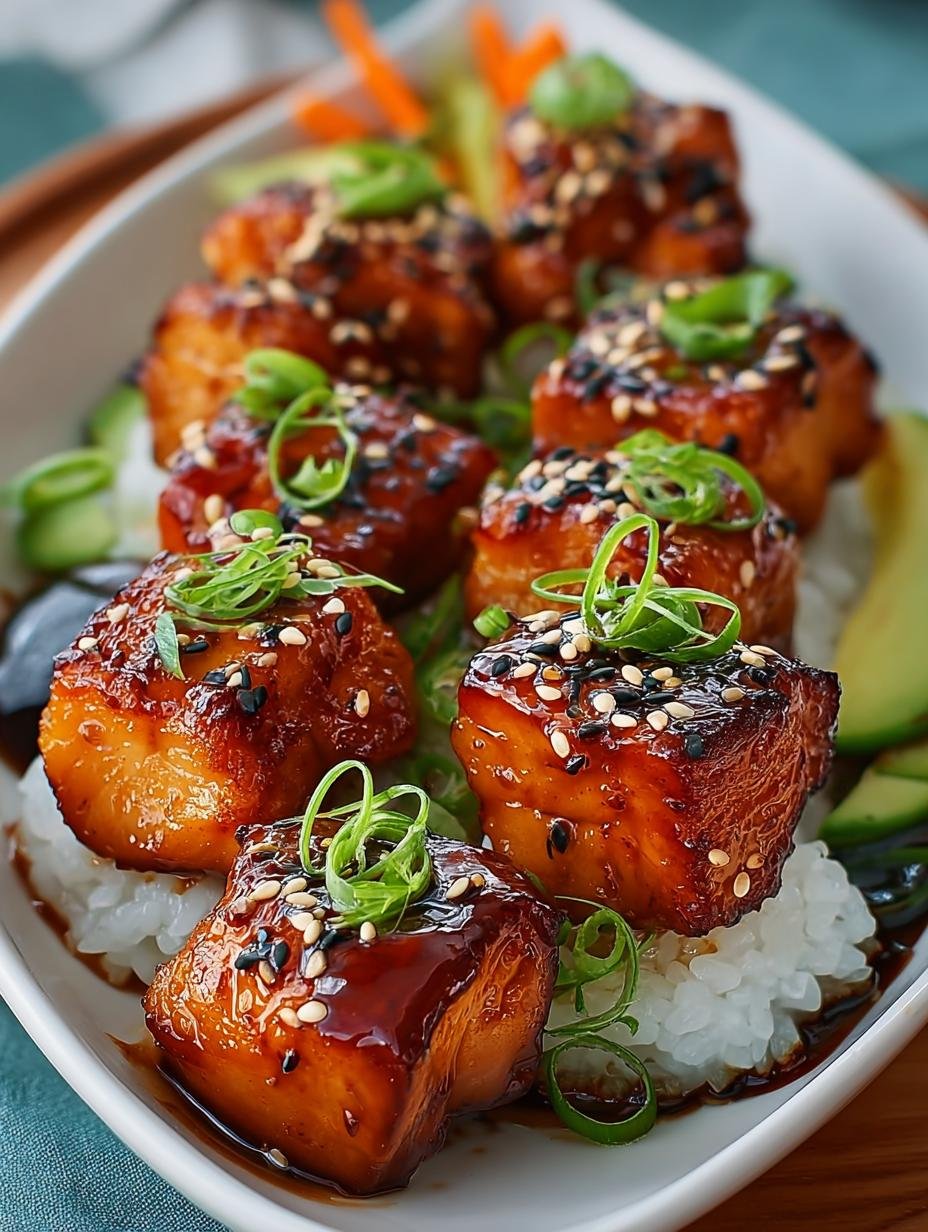 Delicious Teriyaki Salmon Bites: Quick and Easy Recipe